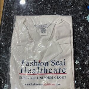 Fashion Seal Healthcare White Uniform Top